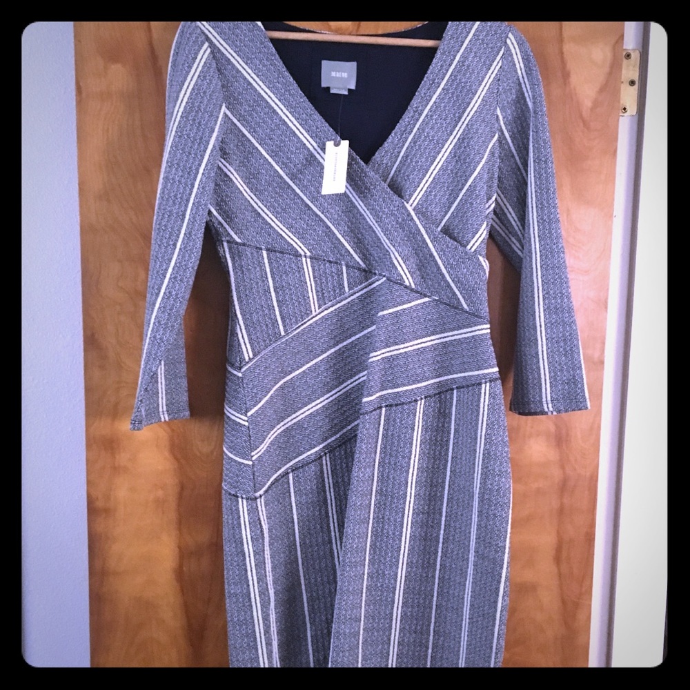 Anthropologie blue dress